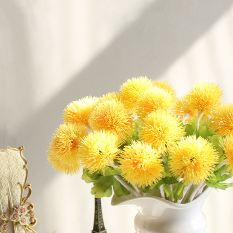 Tiges de fleurs en boule de Linn Dianthus Barbatus en vrac, toucher réel, vente en gros 