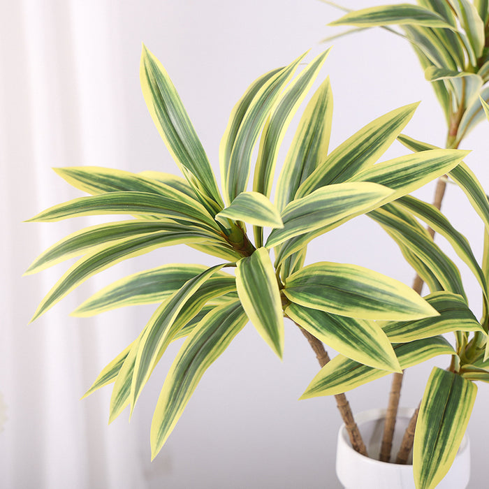 Bulk 23.8 inches Tall Dracaena Stem Real Touch Plant Artificial Wholesale