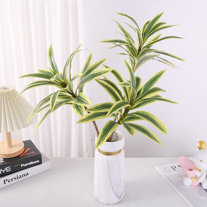 Bulk 23.8 inches Tall Dracaena Stem Real Touch Plant Artificial Wholesale