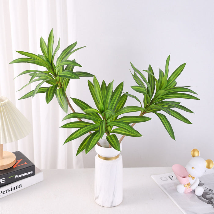 Bulk 23.8 inches Tall Dracaena Stem Real Touch Plant Artificial Wholesale