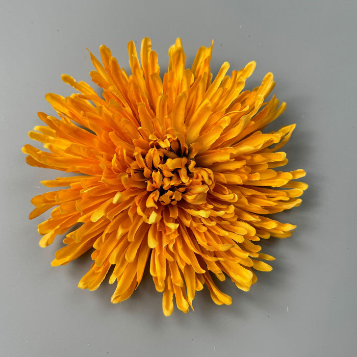 Bulk 50pcs 7" Dragon's Claw Chrysanthemum Flower Heads for Crafts Wholesale