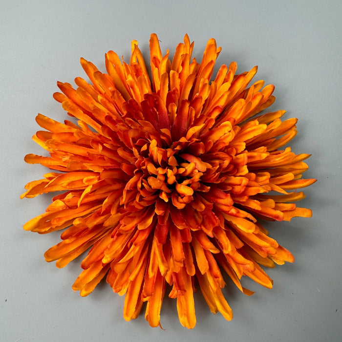 Bulk 50pcs 7" Dragon's Claw Chrysanthemum Flower Heads for Crafts Wholesale