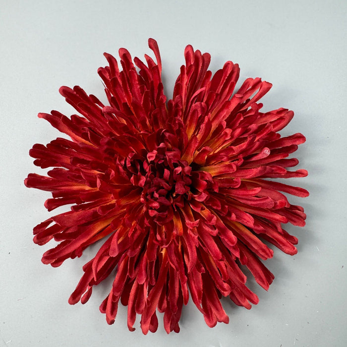 Bulk 50pcs 7" Dragon's Claw Chrysanthemum Flower Heads for Crafts Wholesale