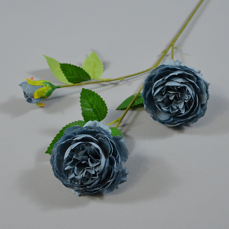 Clearance Bulk 23" Peony Stems Spray Faux Silk Flower Artificial Peony Arrangement Wholesale