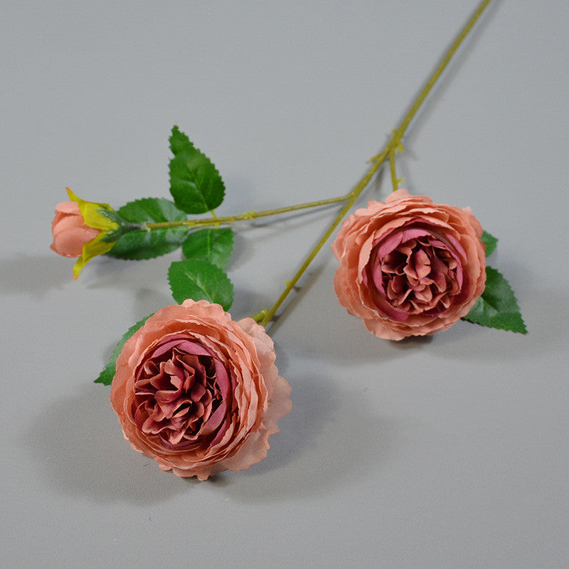 Clearance Bulk 23" Peony Stems Spray Faux Silk Flower Artificial Peony Arrangement Wholesale