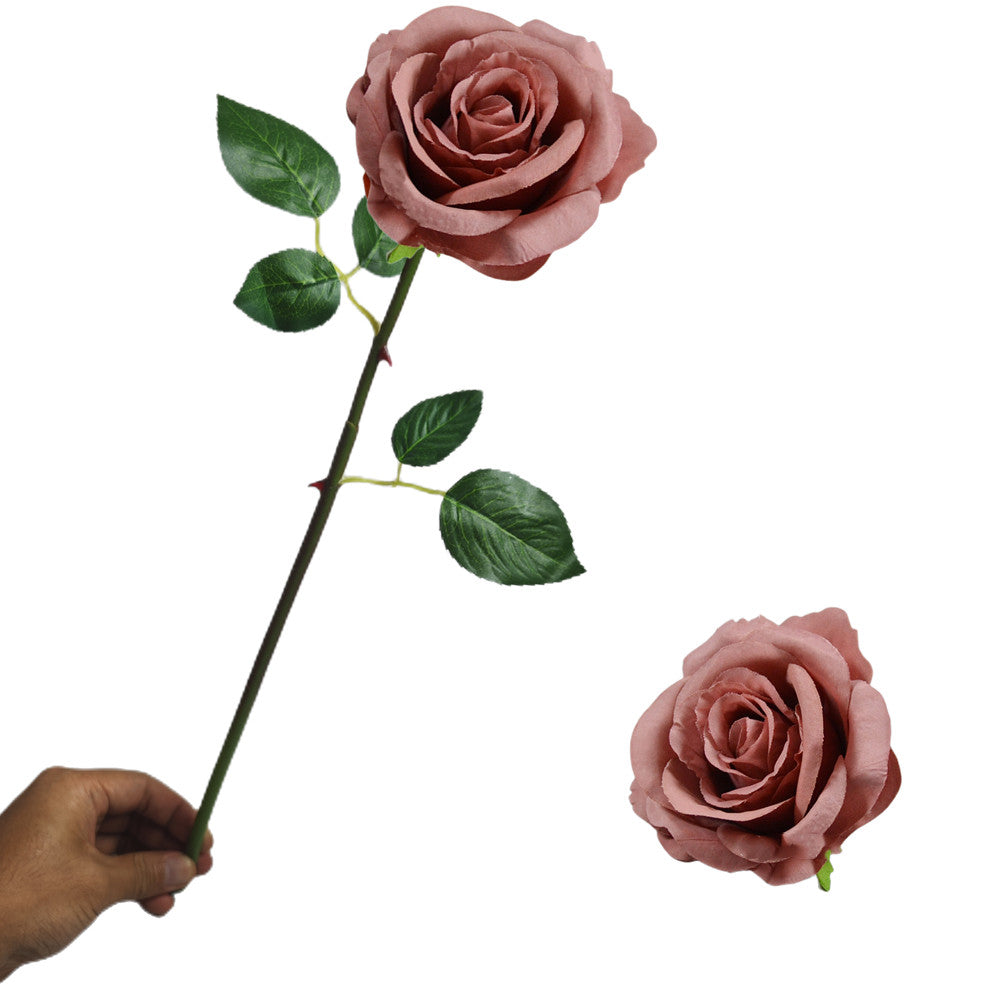 2025 Upgraded Rose Stems Artificial Silk Rose Wholesale