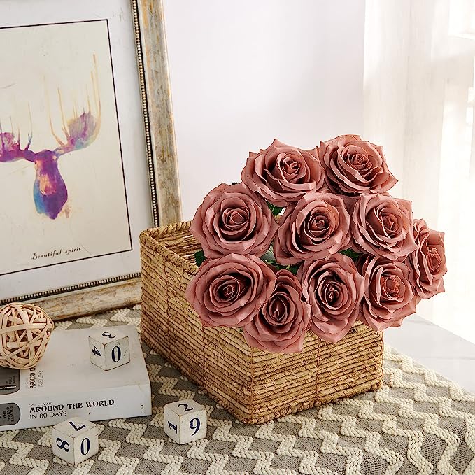 Wholesale plastic rose stems To Decorate Your Environment 