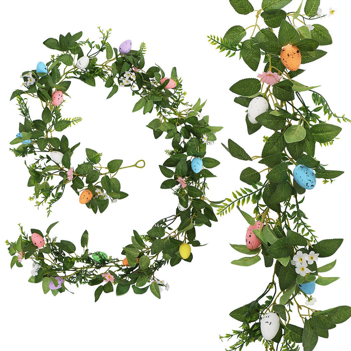 Bulk 6.5Ft Easter Garland with Eggs Wholesale