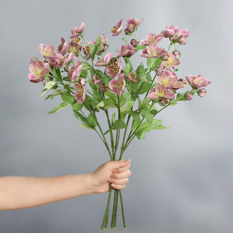 Bulk 21" Eranthis Branches Stems Artificial Silk Flowers Wholesale