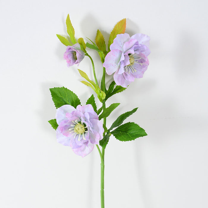 Bulk 20 inches Tall Eranthis Stems Artificial Eranthis Silk Flowers Wholesale