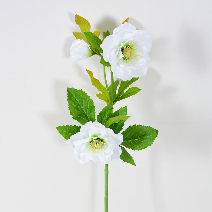 Bulk 20 inches Tall Eranthis Stems Artificial Eranthis Silk Flowers Wholesale