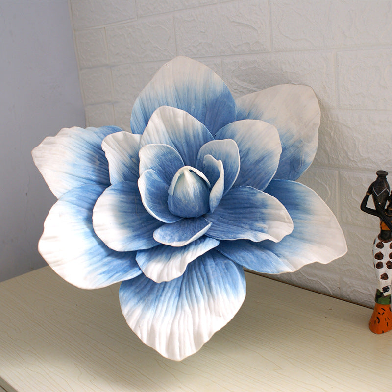 Bulk Extra Size Magnolia Foam Flower Head Photo Mall Prop