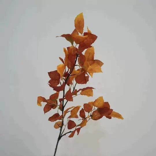 Bulk 39" Extra Tall Autumn Branches Fagus Leaf Plum Plants Fall Faux Wholesale