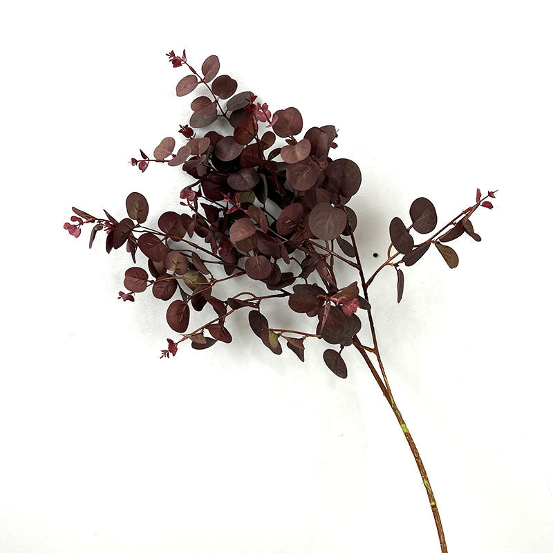 Bulk 27.5" Artificial Plants Silk Eucalyptus Leaves Branches Floral Arrangement Wholesale