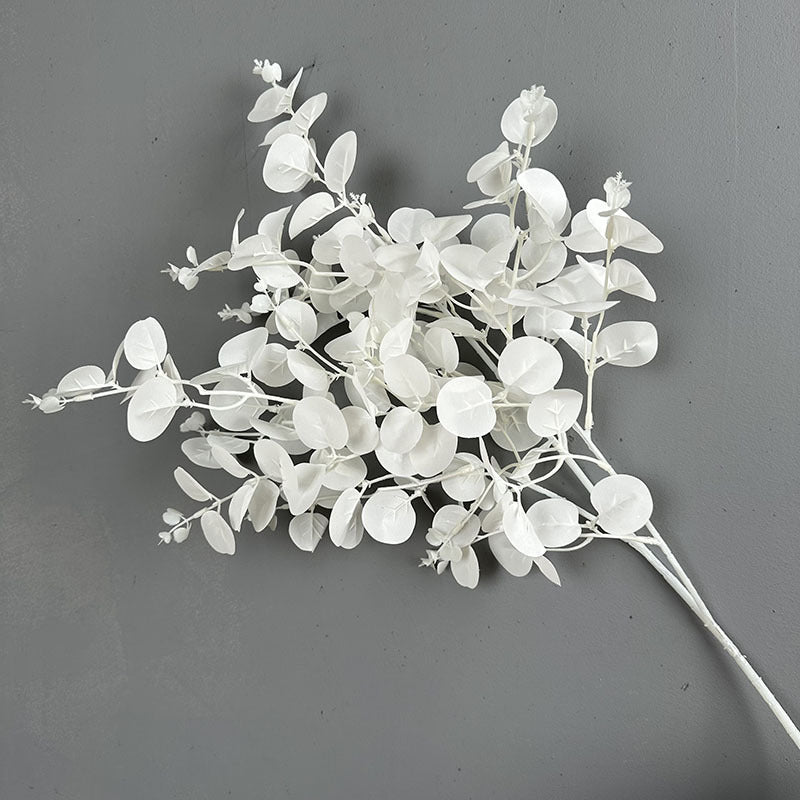 Bulk 27.5" Artificial Plants Silk Eucalyptus Leaves Branches Floral Arrangement Wholesale