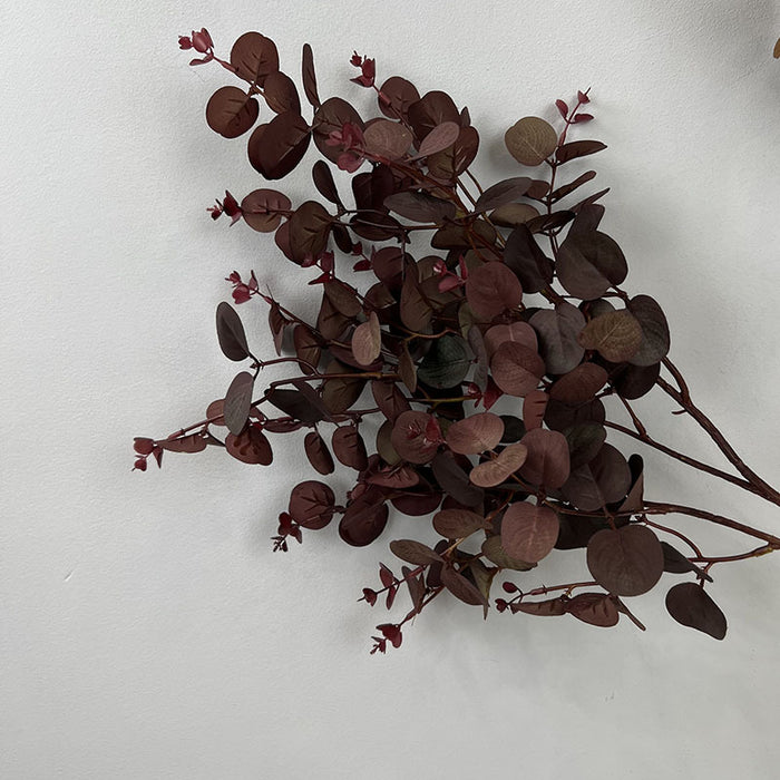 Bulk 27.5" Artificial Plants Silk Eucalyptus Leaves Branches Floral Arrangement Wholesale