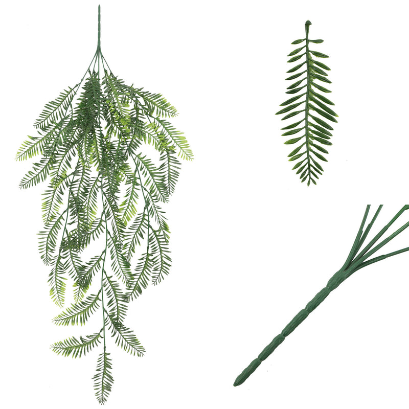 fake hanging plants for shelf Bulk Fake Hanging Plants Artificial Ivy Greenery Leaves for Wedding Wa — Artificialmerch