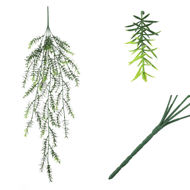 fake hanging plants for shelf Bulk Fake Hanging Plants Artificial Ivy Greenery Leaves for Wedding Wa — Artificialmerch