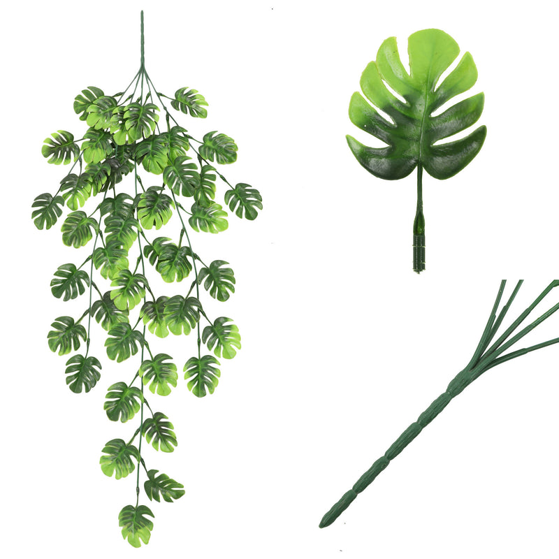 Bulk Fake Hanging Plants Artificial Ivy Greenery Leaves for Wedding Wall House Room Patio Indoor Outdoor Home Shelf Office Wholesale