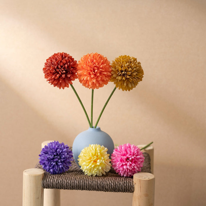 Bulk Chrysanthemums Stems Fall Decor Fake Mums Silk Flowers for Autumn Thanksgiving Wholesale