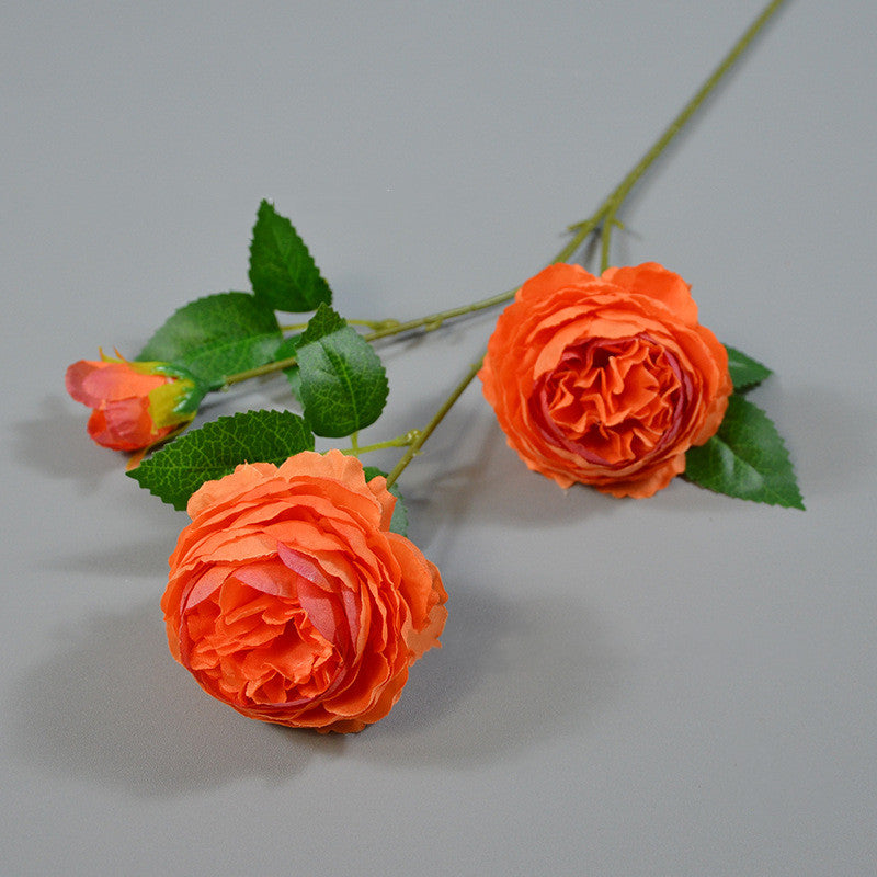 Clearance Bulk 23" Peony Stems Spray Faux Silk Flower Artificial Peony Arrangement Wholesale