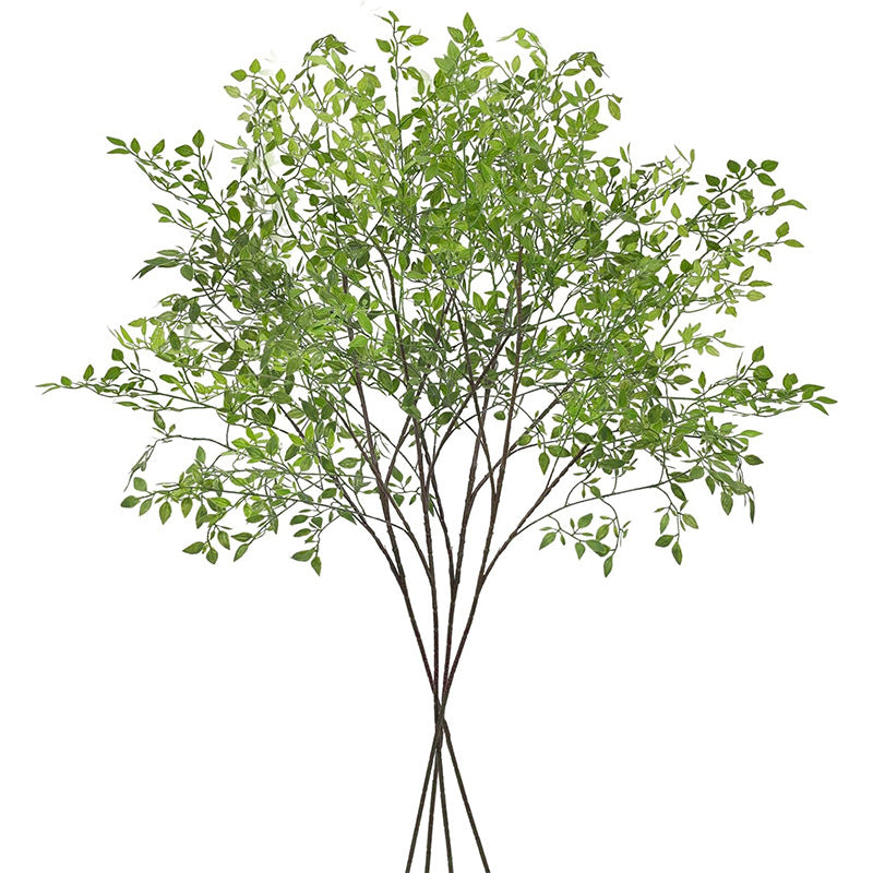 Bulk 43" Extra Long Faux Greenery Stems Artificial Plants Nandina Branches for Centerpieces Wholesale