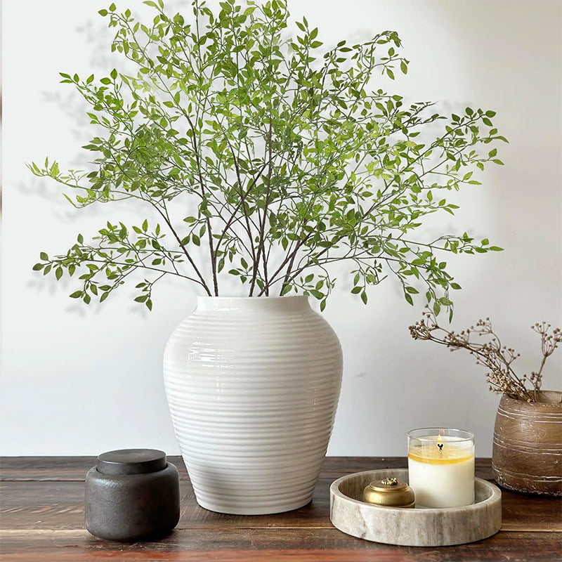 Bulk 43" Extra Long Faux Greenery Stems Artificial Plants Nandina Branches for Centerpieces Wholesale