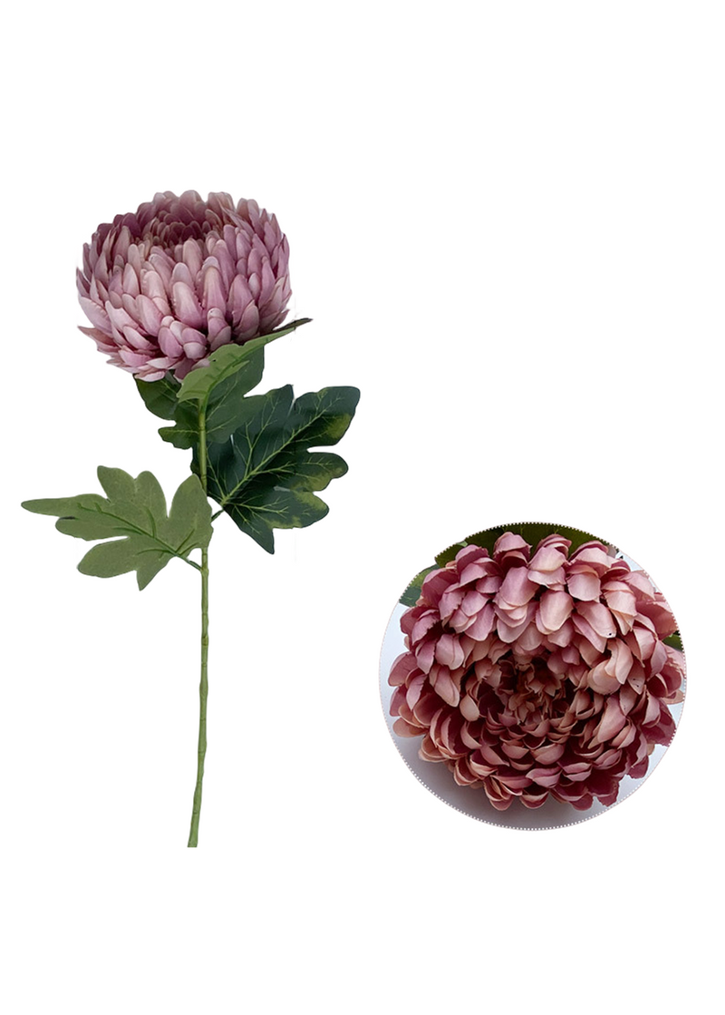 Lot de 5 tiges de bourgeons de fleurs artificielles Kiku, 14 couleurs, tiges de chrysanthème, fleurs d'automne, centre de table, vente en gros