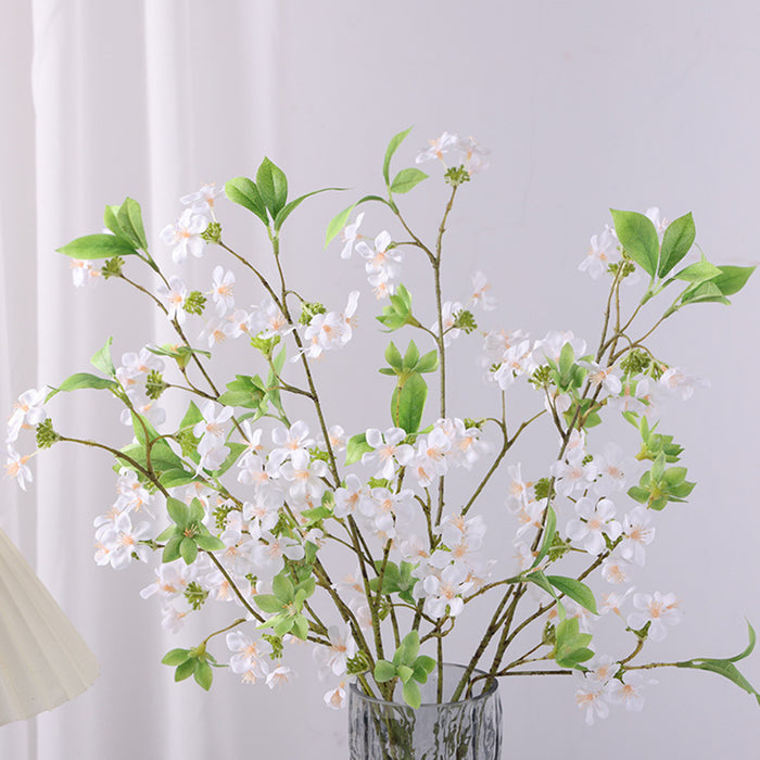 Bulk 22.4 inches Tall Fontanesia Blossom Branch Stems Faux Spring Flowers Wholesale