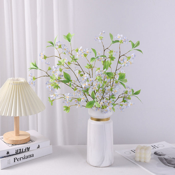 Bulk 22.4 inches Tall Fontanesia Blossom Branch Stems Faux Spring Flowers Wholesale