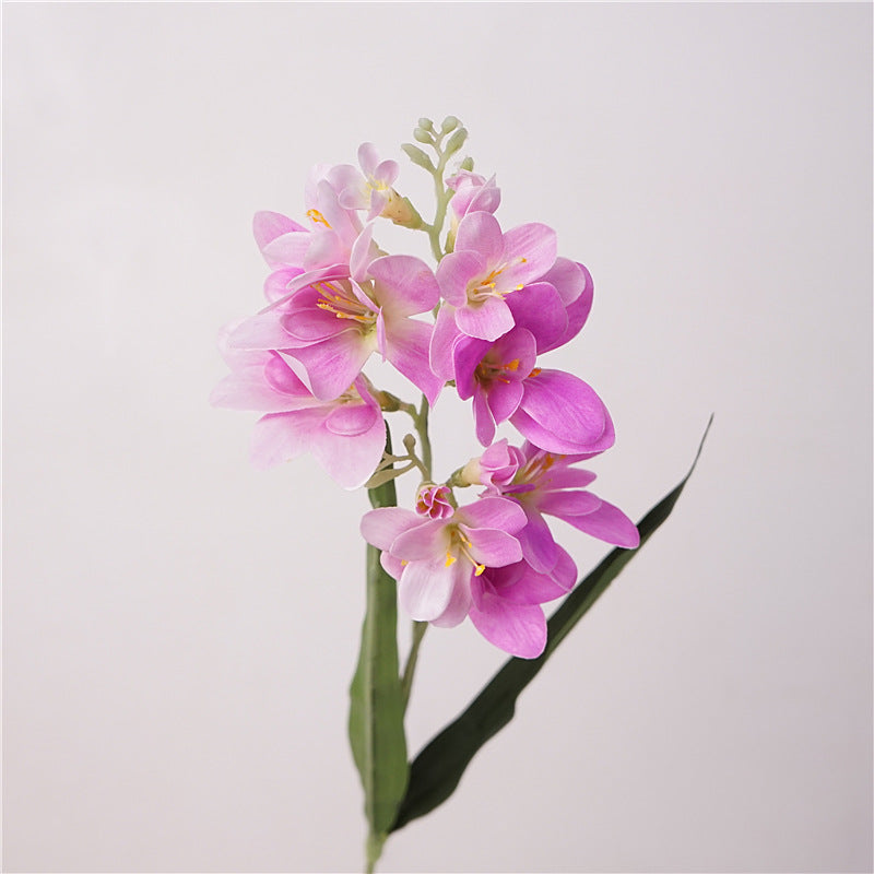 Bulk Lifelike 24" Freesia Spray Stems Real Touch Floral Artificial Wholesale