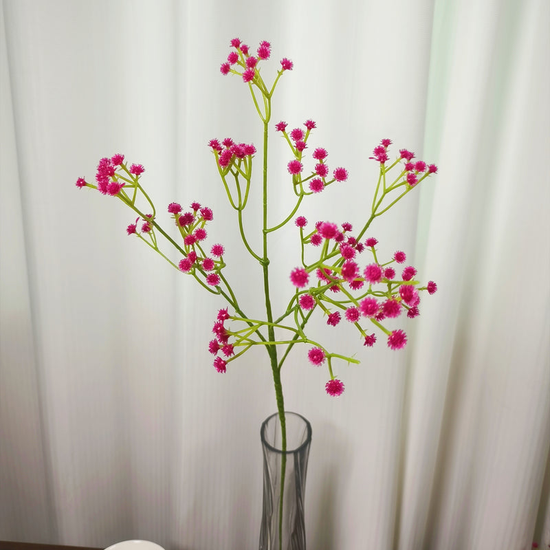 Fleurs artificielles en vrac de 23,6 pouces, souffle de bébé, toucher réaliste pour l'artisanat, bricolage, fête de mariage, maison, jardin, bureau, vente en gros 