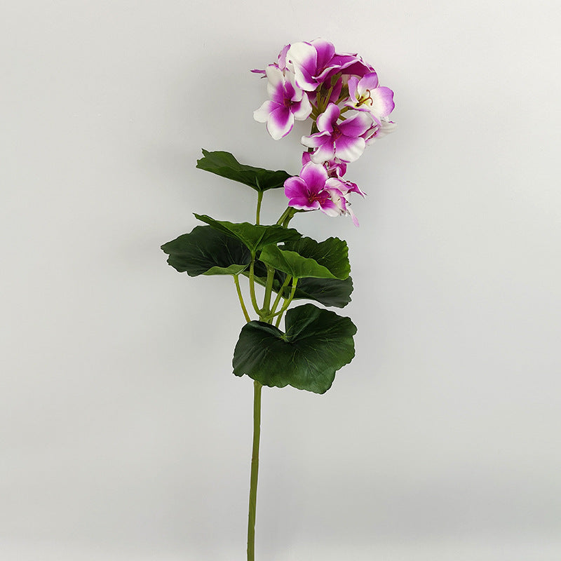 Bulk Long Geraniums Branches Stems Spray Silk Spring Flowers Wholesale