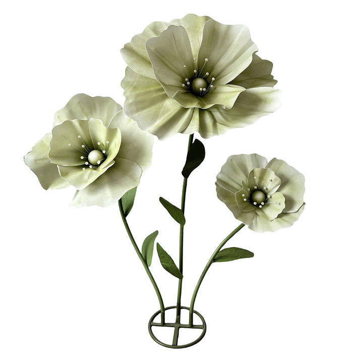 Bulk 62 inches Tall Assembled Giant Artificial Poppy Flowers for Wedding Party Decoration Wholesale