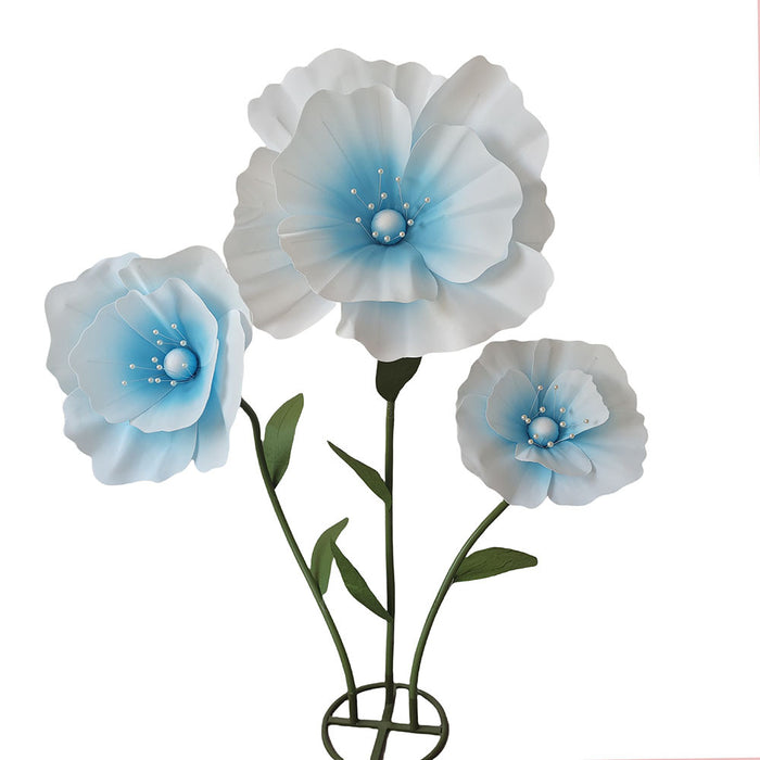 Bulk 62 inches Tall Assembled Giant Artificial Poppy Flowers for Wedding Party Decoration Wholesale