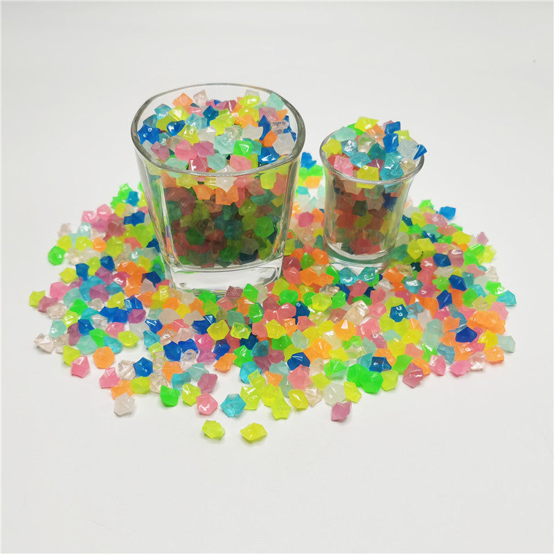 Lot de 290 décorations de Noël artificielles en cristal phosphorescent pour vase