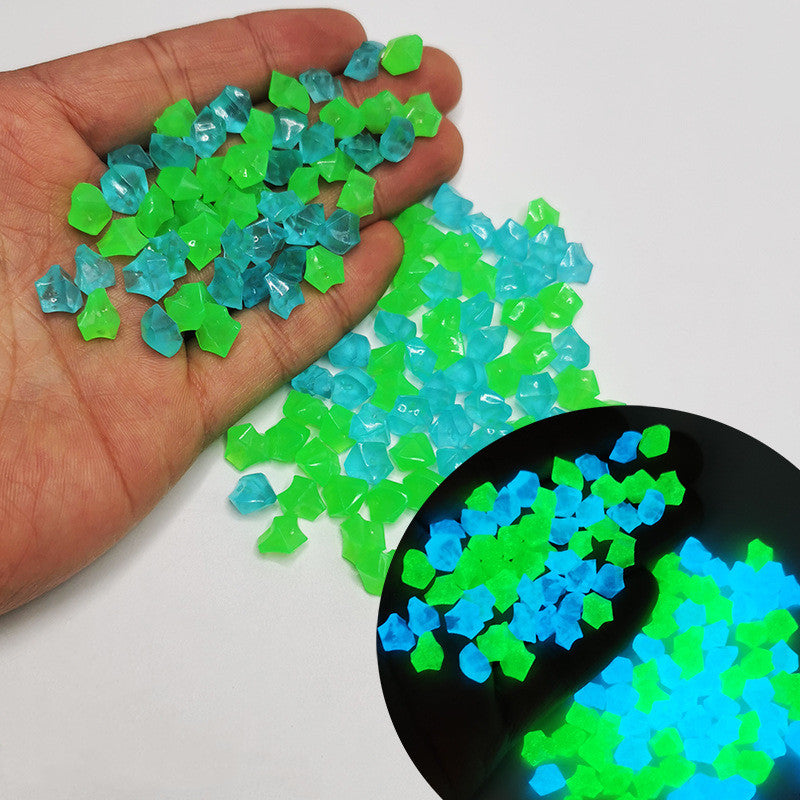 Lot de 290 décorations de Noël artificielles en cristal phosphorescent pour vase