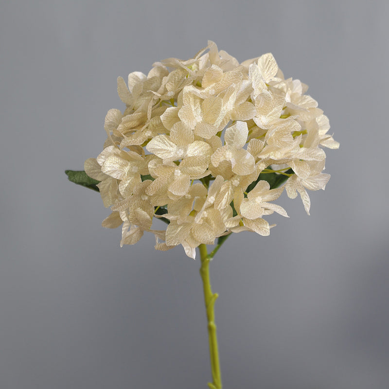 Bulk 2025 Modern Romance Wedding Shiny Hydrangea Stems for Wedding & Party Decorations