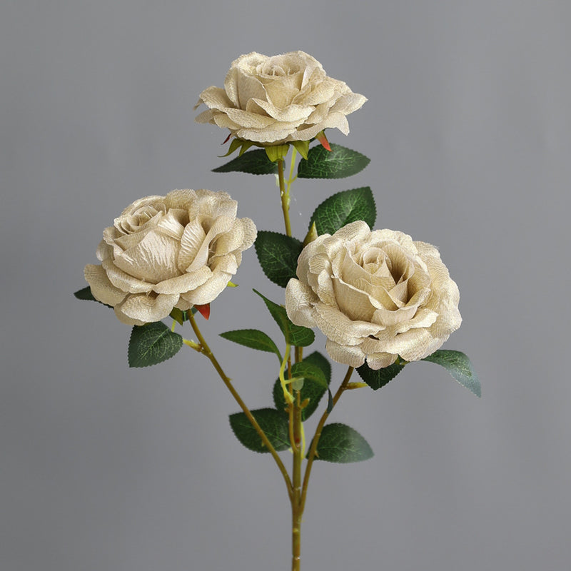 Bulk 2025 Modern Romance Wedding Shiny Rose Stems for Wedding & Home Decorations