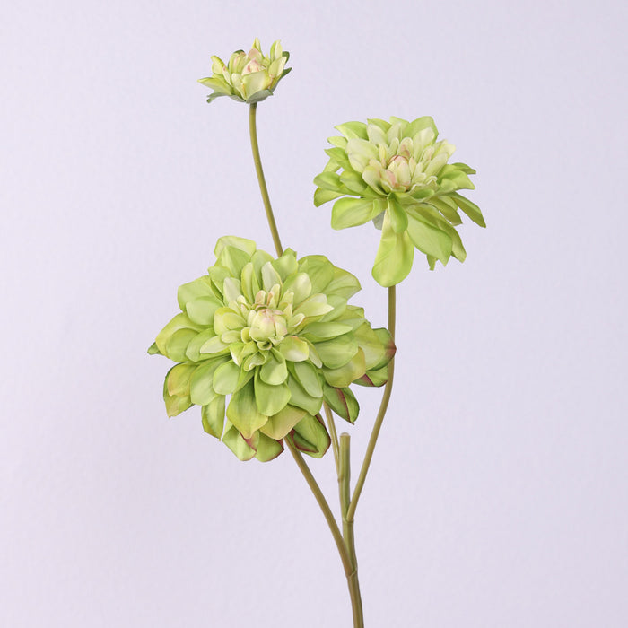 Bulk 26.7 inches Tall Retro Dahlia Spray Branch Faux Silk Flowers Wholesale