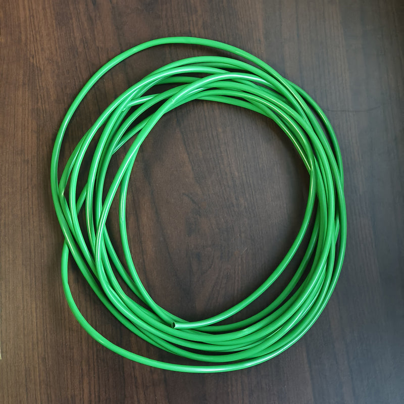 Rouleau de tube vert en vrac pour l'artisanat, regroupement de tiges de fleurs artificielles en gros