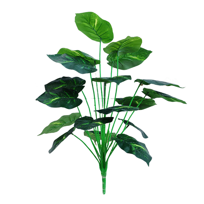 Bulk 25" Artificial Plants Leaves Tropical Greenery Bush for Home Party Flowers Arrangement Wedding Decor Wholesale