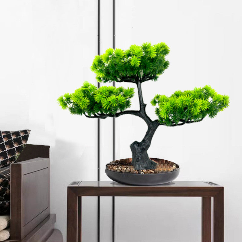 Tiges de pin artificielles de grande taille en vrac pour salutations, plantes en gros 