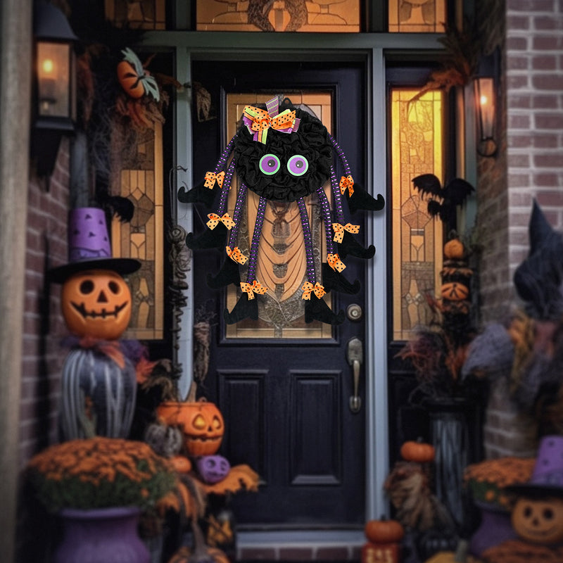 Ornement de pieds de sorcière d'Halloween le plus mignon et effrayant en vrac pour couronne bricolage artisanat en gros 