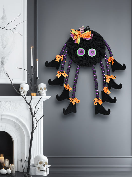 Bulk Cutest Spooky Halloween Witch Feet Ornament for Wreath DIY Crafts Wholesale