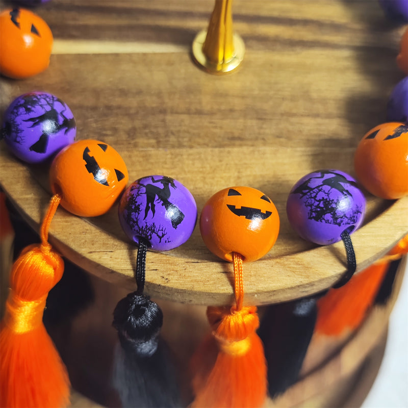 Halloween Wooden Tiered Tray Spook up Your Décor