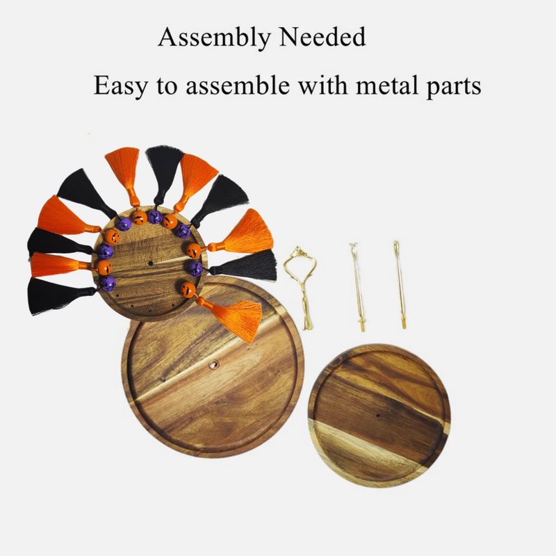 Halloween Wooden Tiered Tray Spook up Your Décor