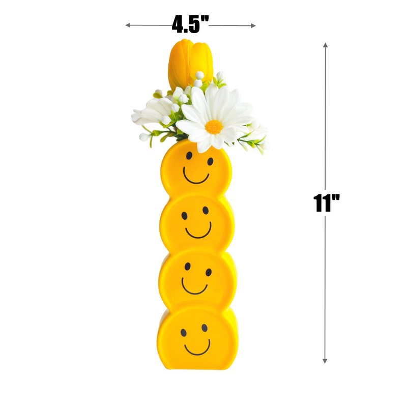 Be Happy Spring Bouquet with Tulip And Daisy Happy Floral Arrangement