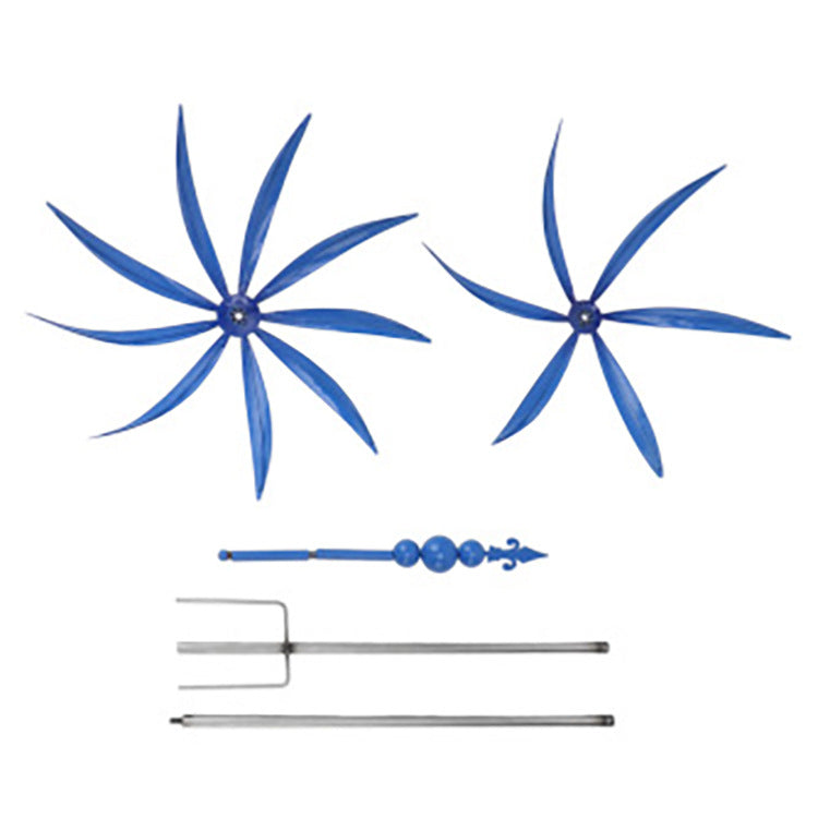 Feuilles artificielles en vrac Harlow Wind Rotator Wind Spinners pour cour et jardin extérieurs en gros