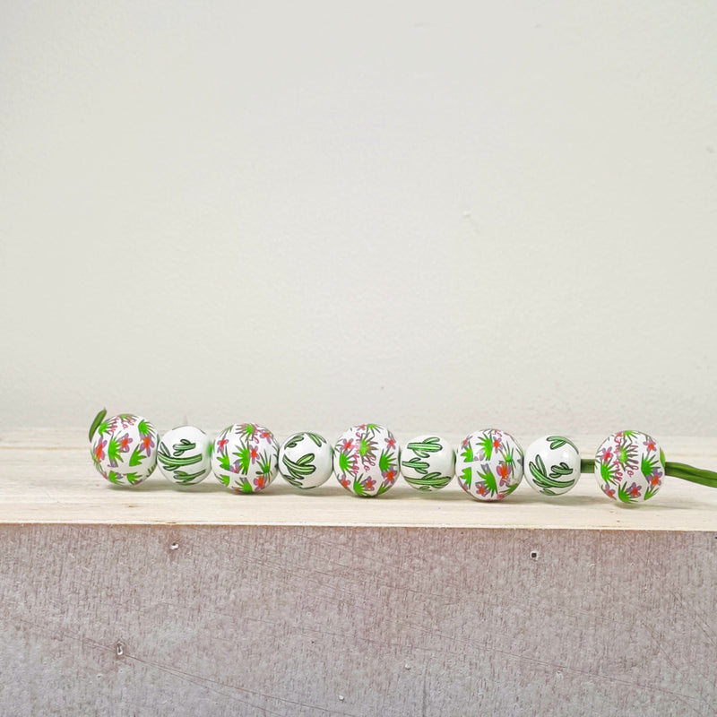 Décorations de fête tropicales en vrac Tiges de perles Ornements suspendus en gros